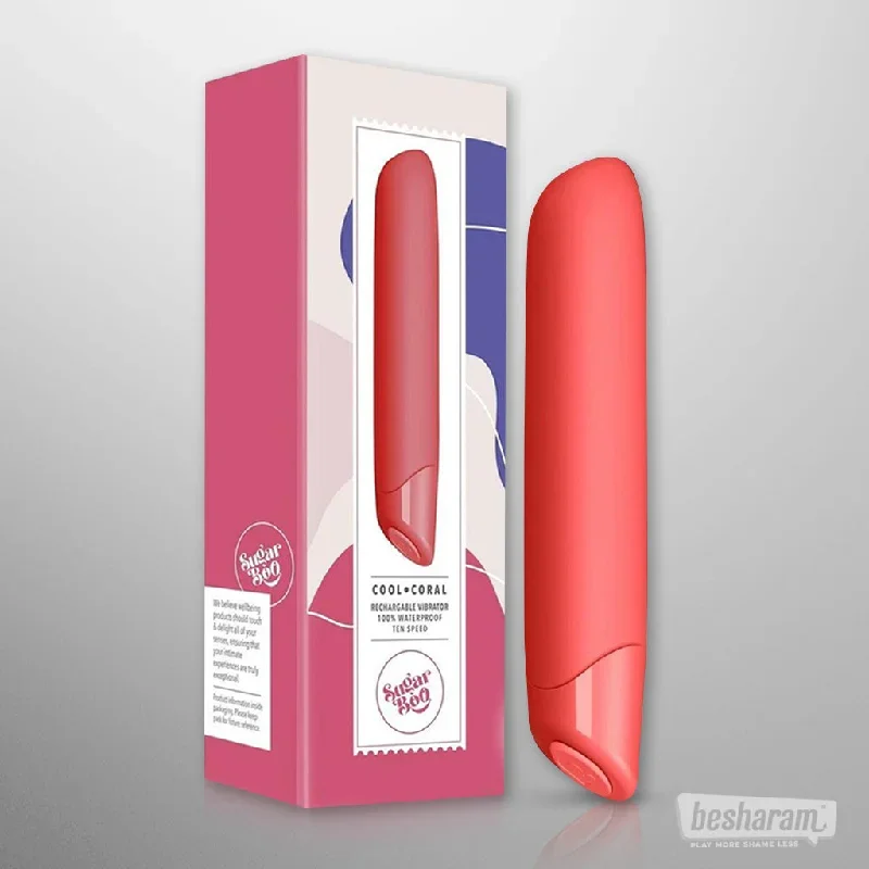 SugarBoo Cool Coral Bullet Vibrator