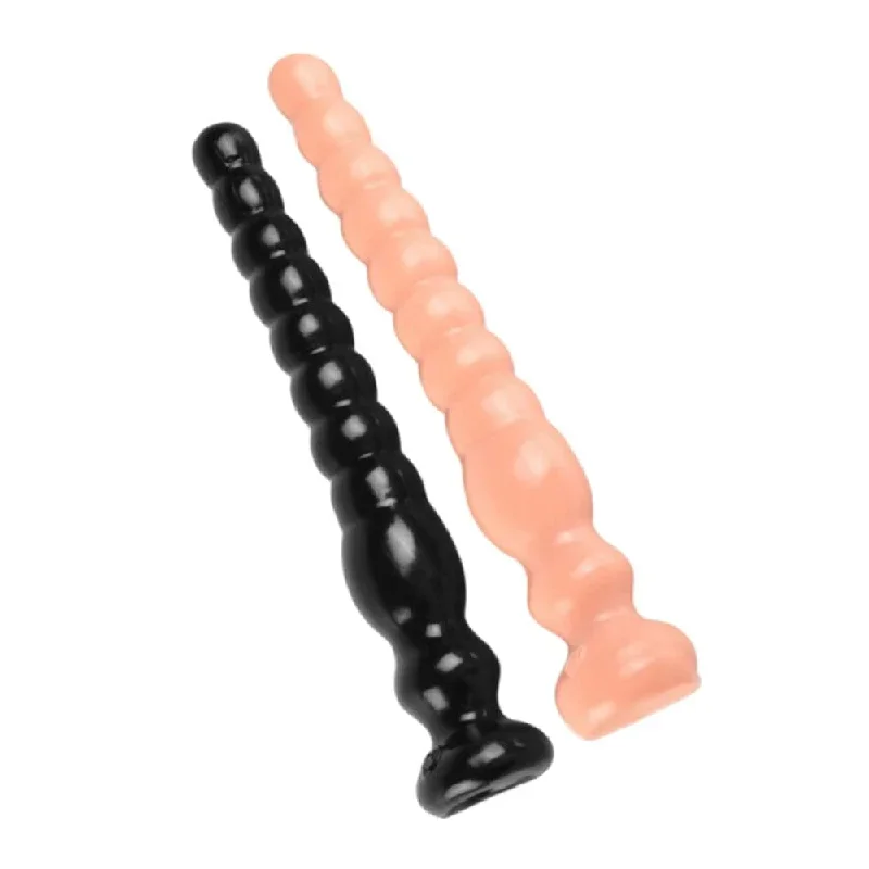 Super Soft 10"" Beaded Dildo