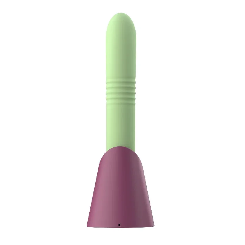 the-coelho-telescopic-thrusting-silicone-rabbit-vibe-with-charging-stand