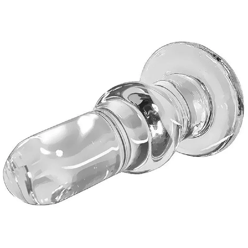 transparent-tower-glass-butt-plug-5-12-inches-long