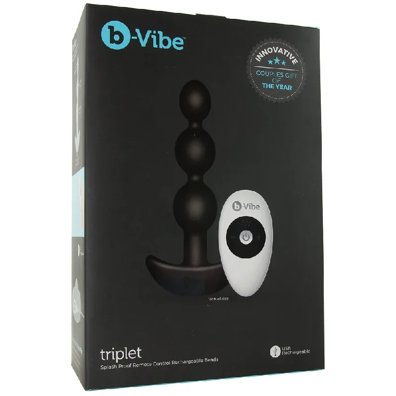 triplet-remote-vibe-beaded-plug-black