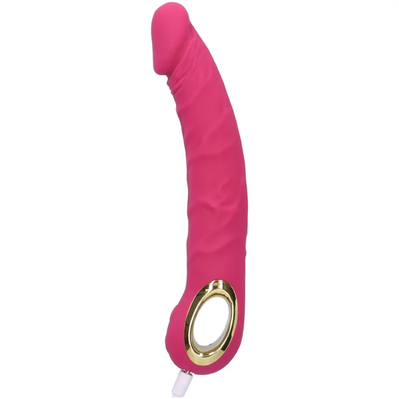 veined-vibrating-silicone-dildo