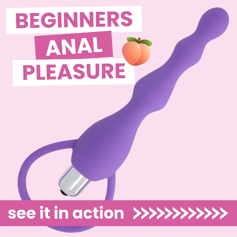 Vibrating Silicone Anal Beads