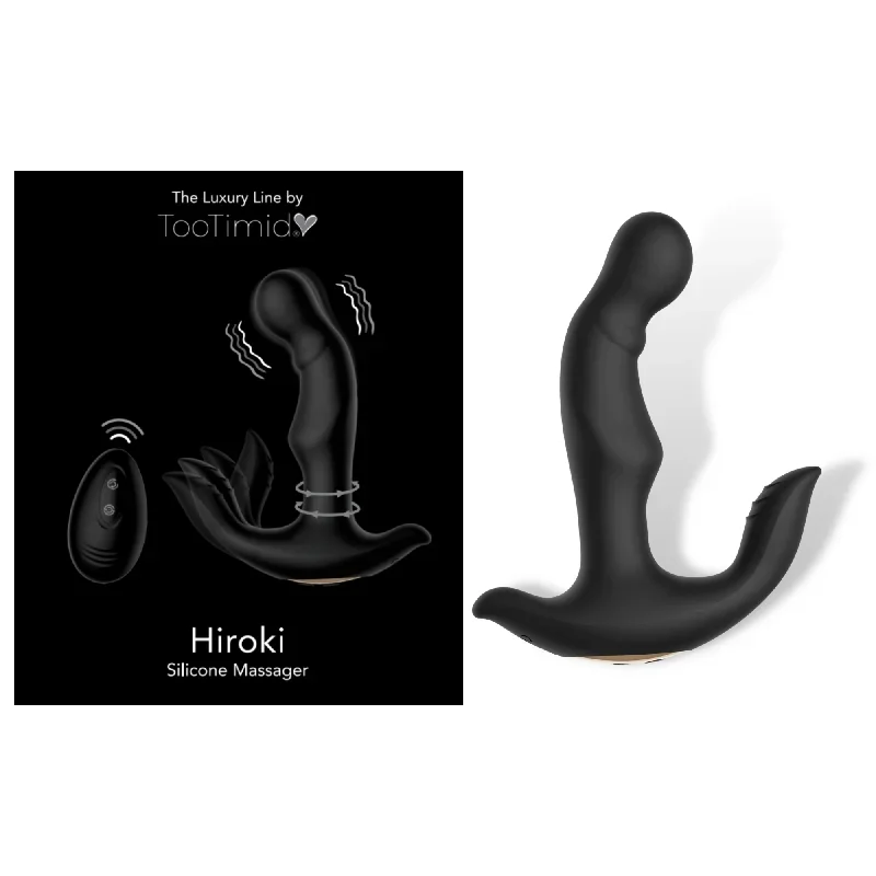 HIROKI Ultimate Wireless Rim Job Silicone Prostate Massager - Fingering & Licking Sensations!