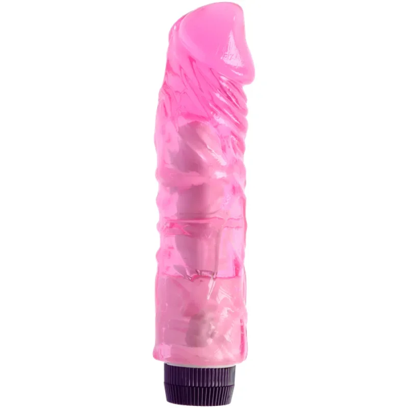 X-Tra Thick Vibrating Dildo - Over 2 Inches Thick!